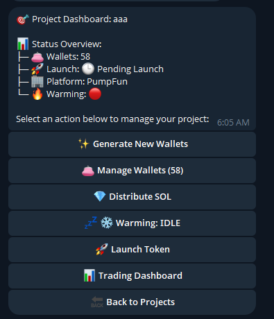 Solana PumpFun Launcher